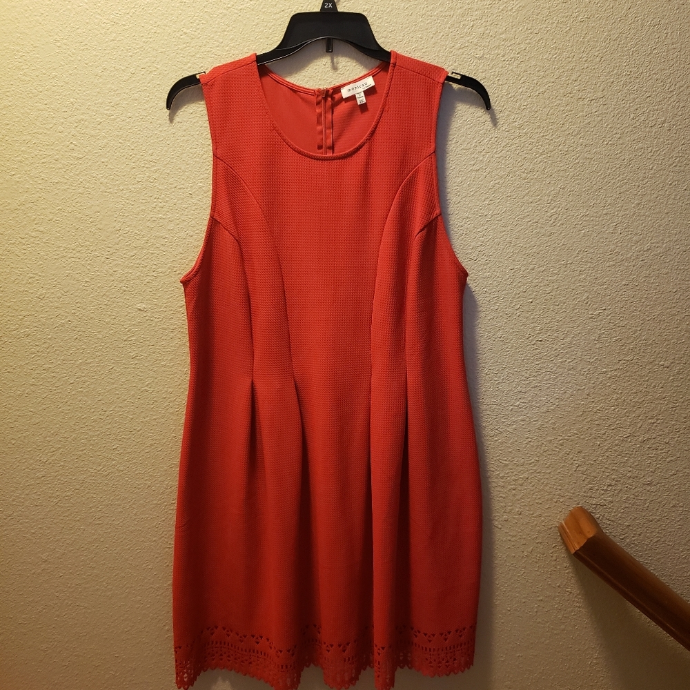 Sleeveless Red Dress